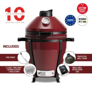 Kamado Bono EVO Minimo Royal Red