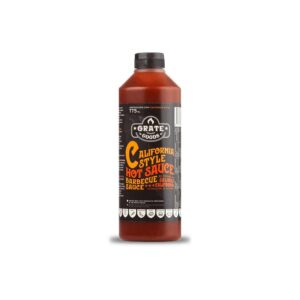 Grate Goods California Style HOT BBQ Sauce omaka za žar 265ml