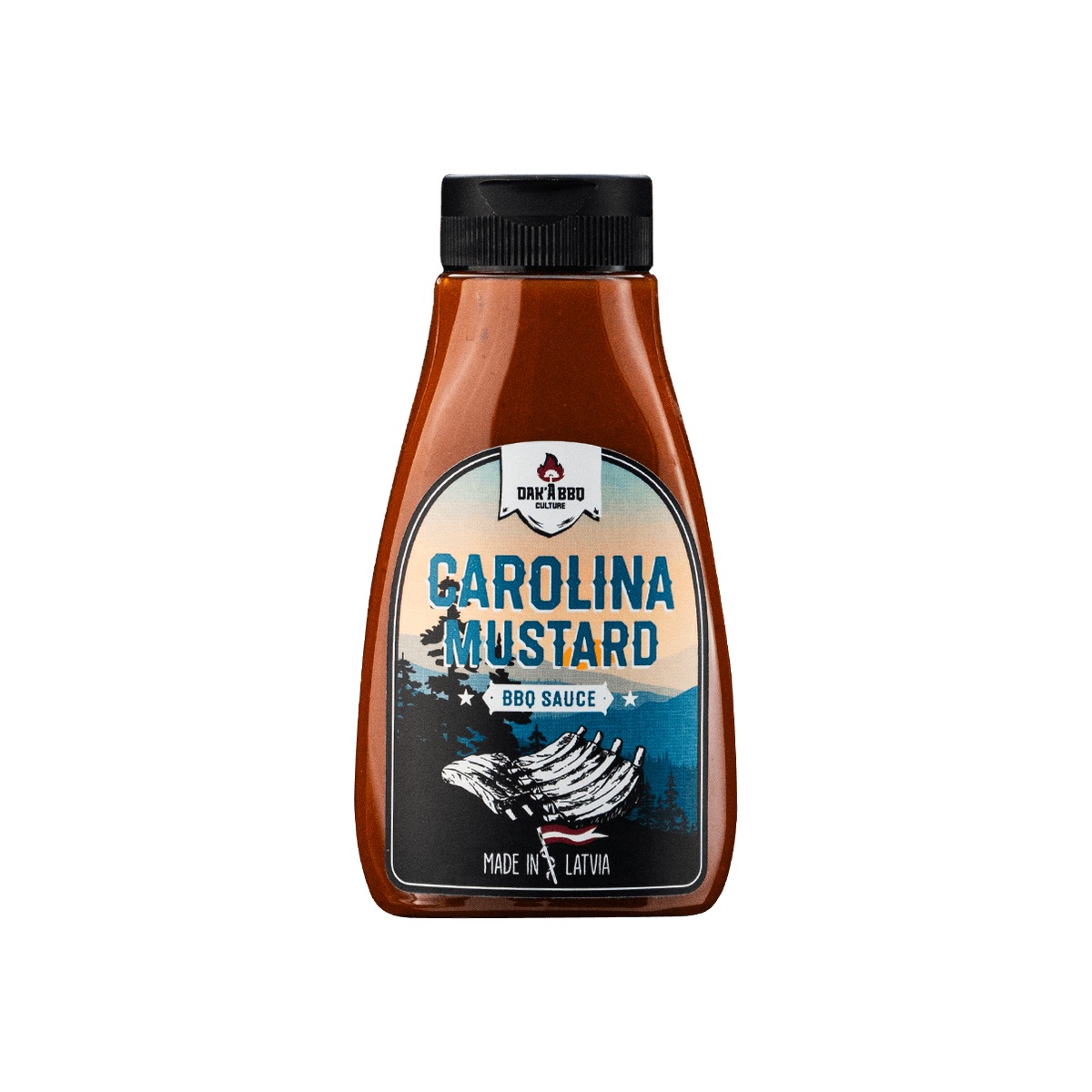 OAK'A BBQ Carolina Mustard BBQ omaka